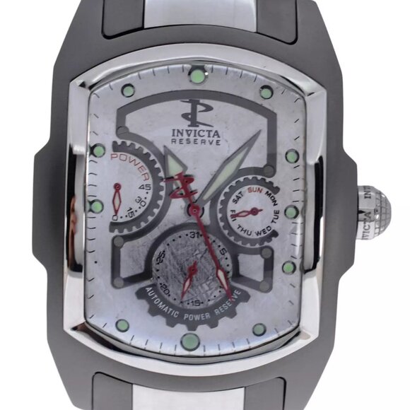 Invicta 43mm Lupah Limited Titanium Meteorite Auto Power Reserve Watch Ref 5759! - Picture 1 of 9